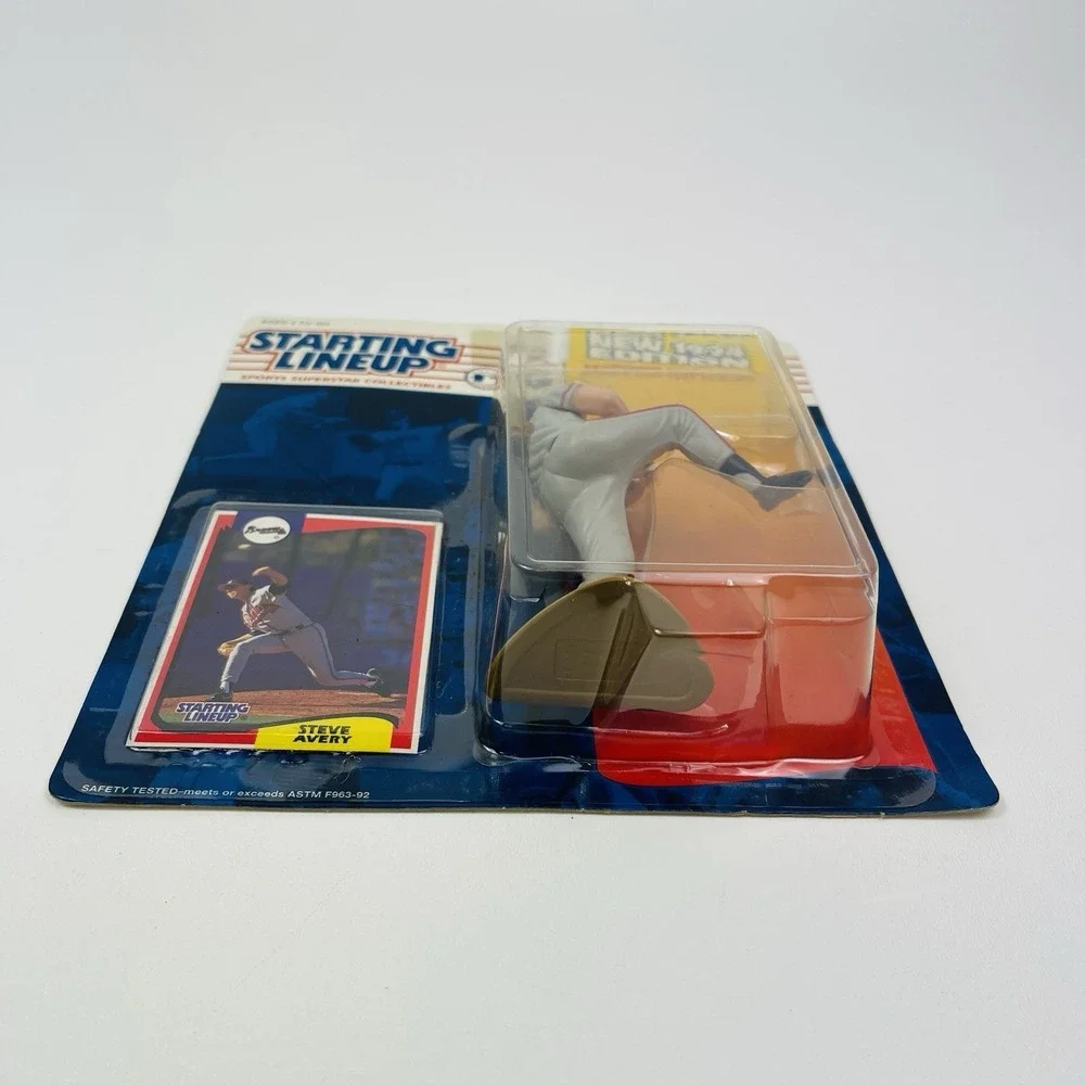Steve Avery Starting Lineup MLB 1994 Action Figure Card Atlanta Braves